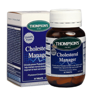Thompson&#039;s Cholesterol Manager 60 Capsules 
