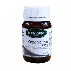 톰슨 유기농 철분24mg 100정(Thompson&#039;s Organic Iron)