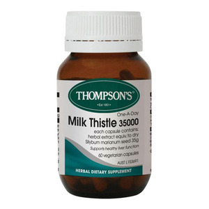 톰슨 밀크시슬(간기능)35000 60정(Thompson&#039;s Milk Thistle)