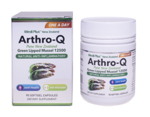 Mediplus Arthro-Q Green Lipped Mussel 12500 90 capsules